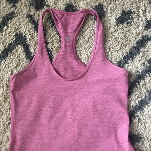 Lululemon size 6 razor back tank